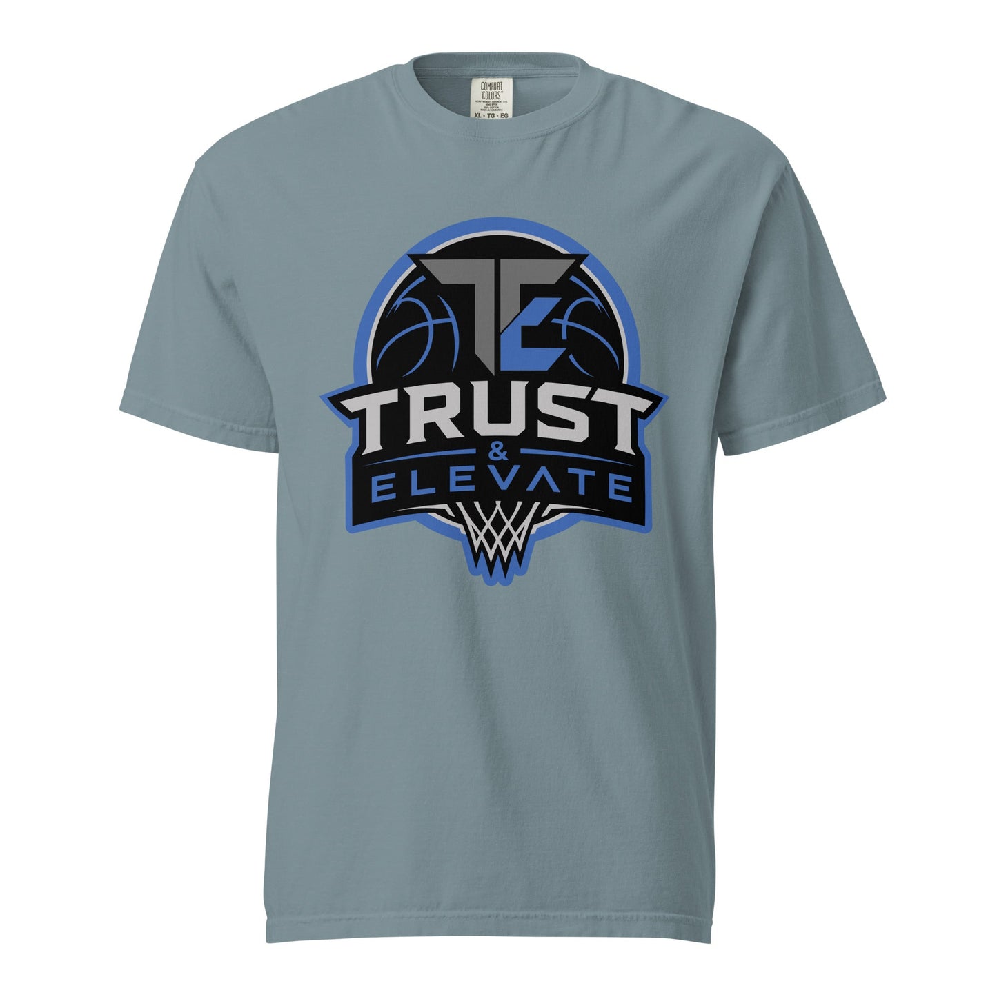 Signature | Comfort Colors T-Shirt | Trust & Elevate | Vanguard Elite Logo