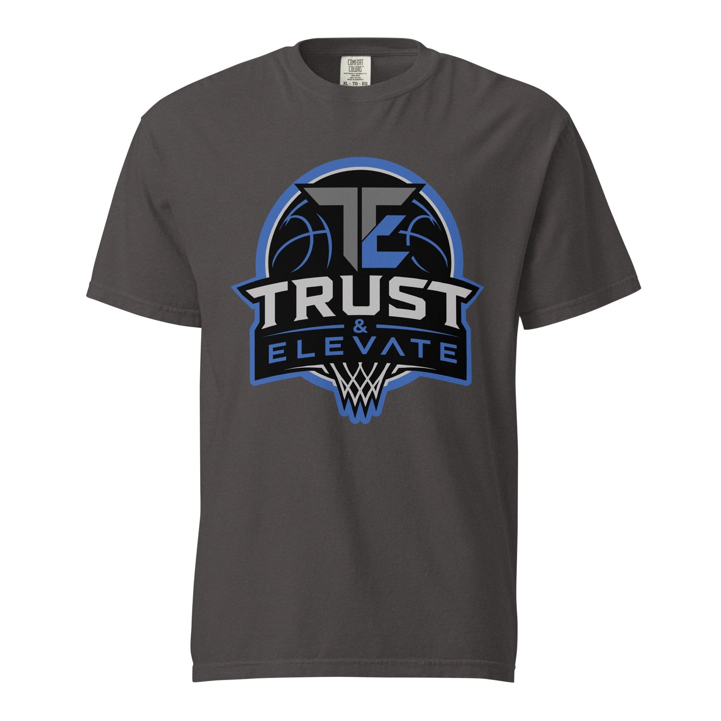Signature | Comfort Colors T-Shirt | Trust & Elevate | Vanguard Elite Logo