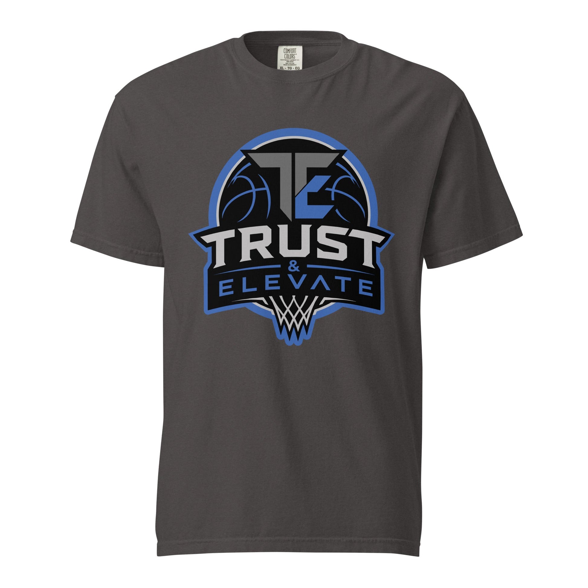 Signature | Comfort Colors T-Shirt | Trust & Elevate | Vanguard Elite Logo