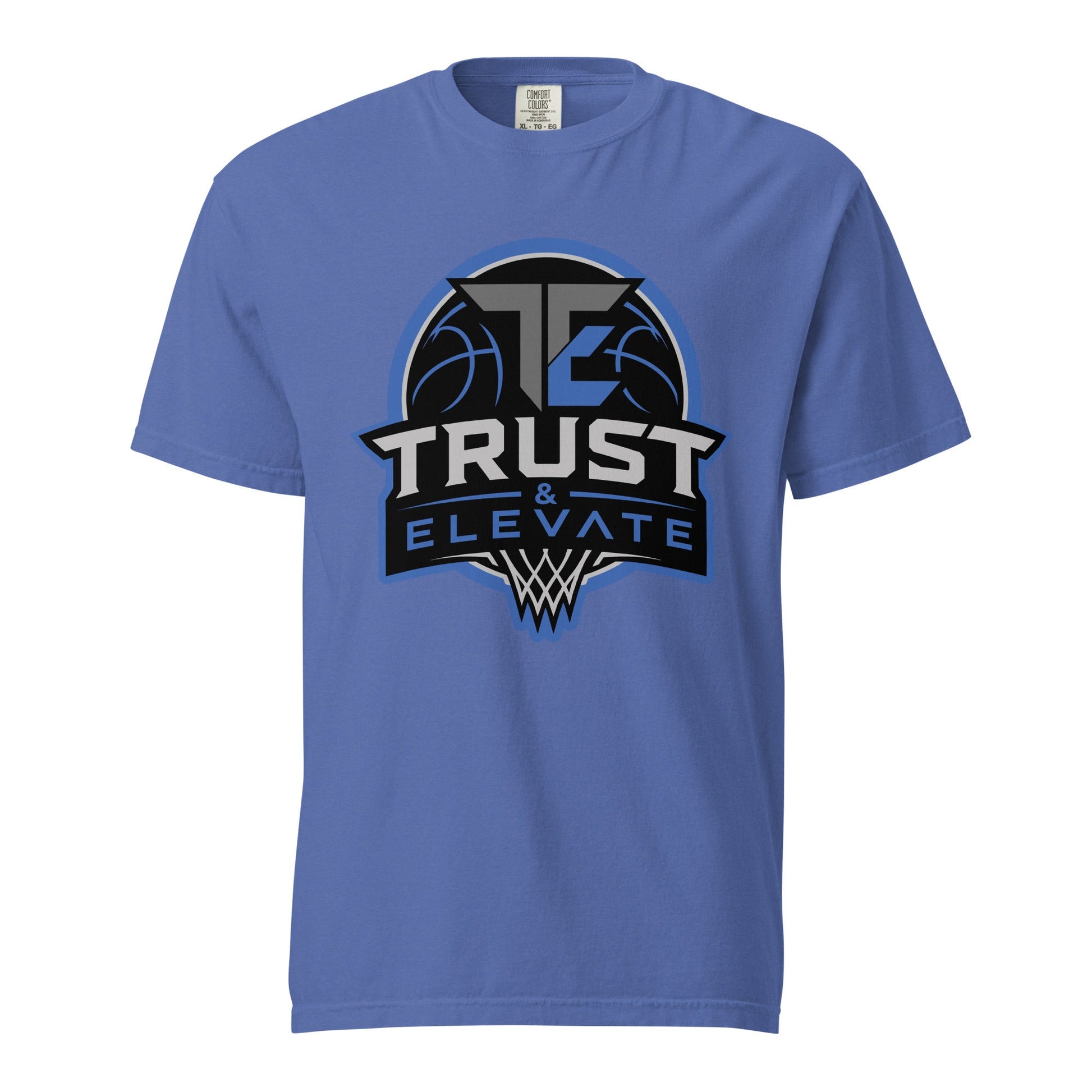 Signature | Comfort Colors T-Shirt | Trust & Elevate | Vanguard Elite Logo