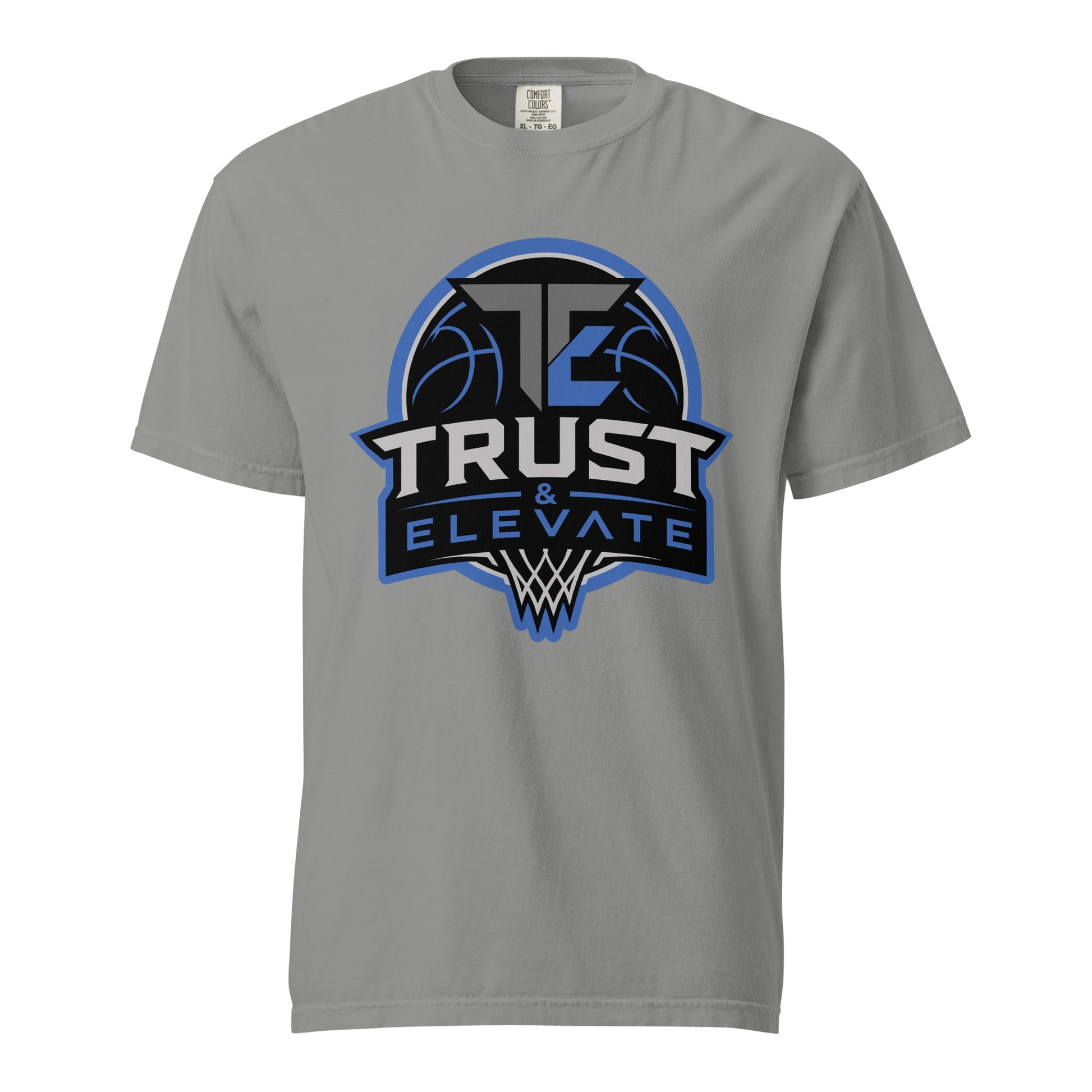 Signature | Comfort Colors T-Shirt | Trust & Elevate | Vanguard Elite Logo