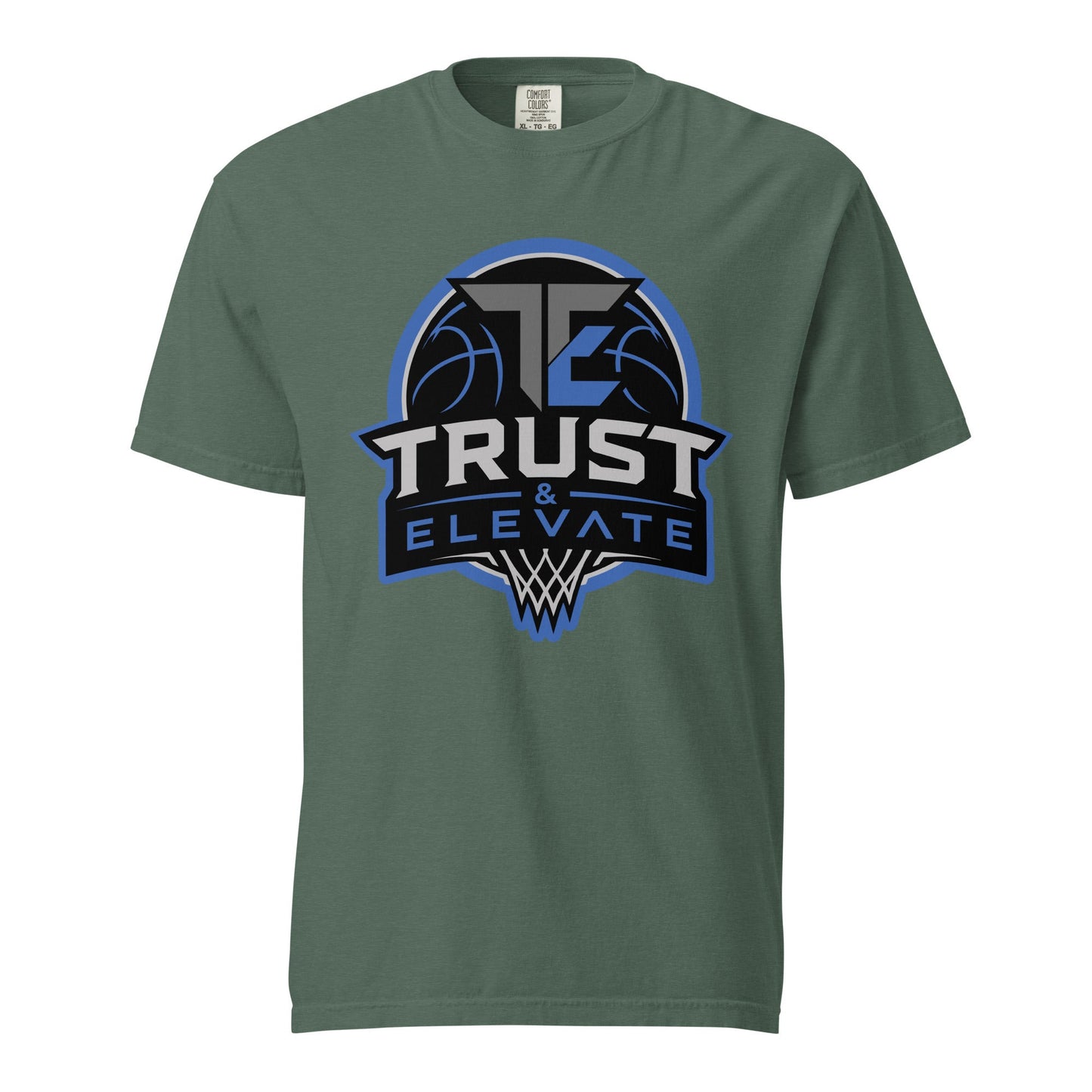 Signature | Comfort Colors T-Shirt | Trust & Elevate | Vanguard Elite Logo