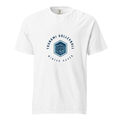 Signature | Comfort Colors T-Shirt | Tsunami Volleyball Club | Crest Logo
