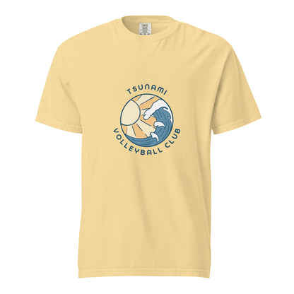 Signature | Comfort Colors T-Shirt | Tsunami Volleyball Club | Emblem Logo