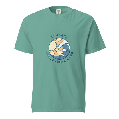 Signature | Comfort Colors T-Shirt | Tsunami Volleyball Club | Emblem Logo