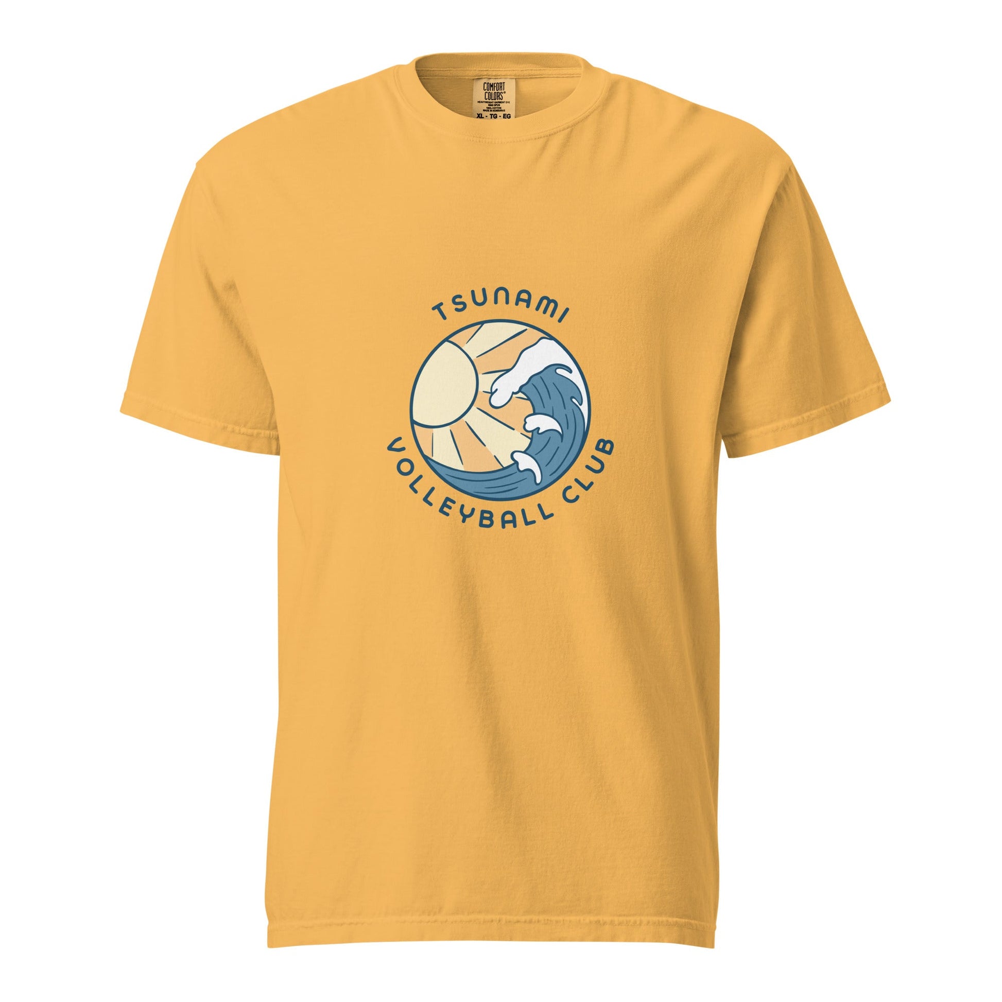 Signature | Comfort Colors T-Shirt | Tsunami Volleyball Club | Emblem Logo