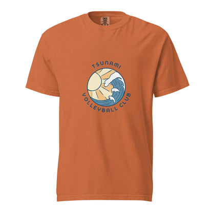 Signature | Comfort Colors T-Shirt | Tsunami Volleyball Club | Emblem Logo