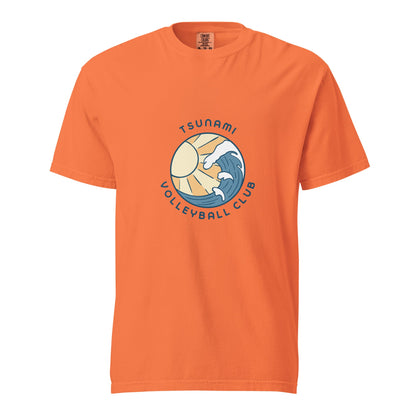 Signature | Comfort Colors T-Shirt | Tsunami Volleyball Club | Emblem Logo