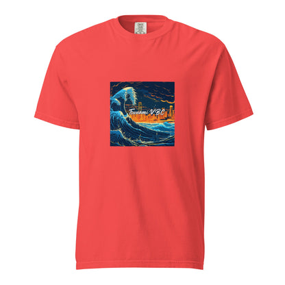 Signature | Comfort Colors T-Shirt | Tsunami Volleyball Club | Glow Tide Athletics Logo