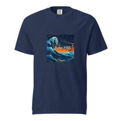 Signature | Comfort Colors T-Shirt | Tsunami Volleyball Club | Glow Tide Athletics Logo
