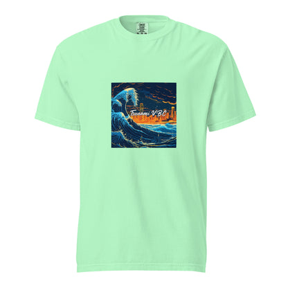 Signature | Comfort Colors T-Shirt | Tsunami Volleyball Club | Glow Tide Athletics Logo