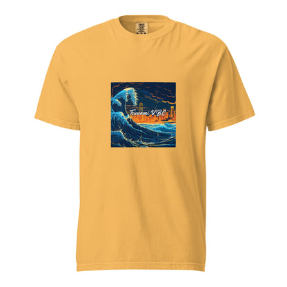 Signature | Comfort Colors T-Shirt | Tsunami Volleyball Club | Glow Tide Athletics Logo