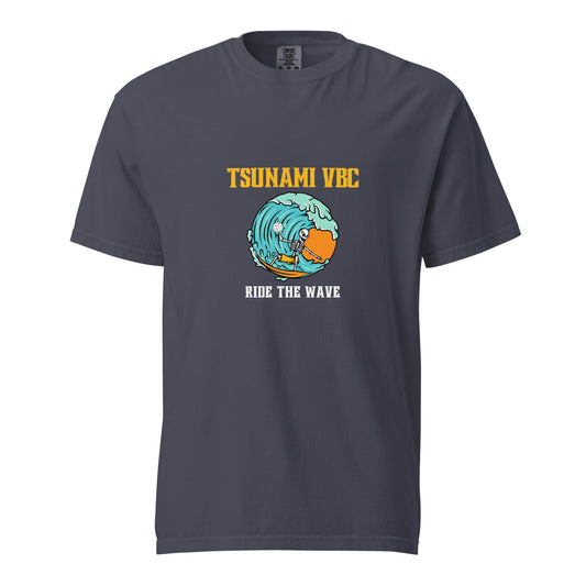 Signature | Comfort Colors T-Shirt | Tsunami Volleyball Club | Surf Wave VBC Logo