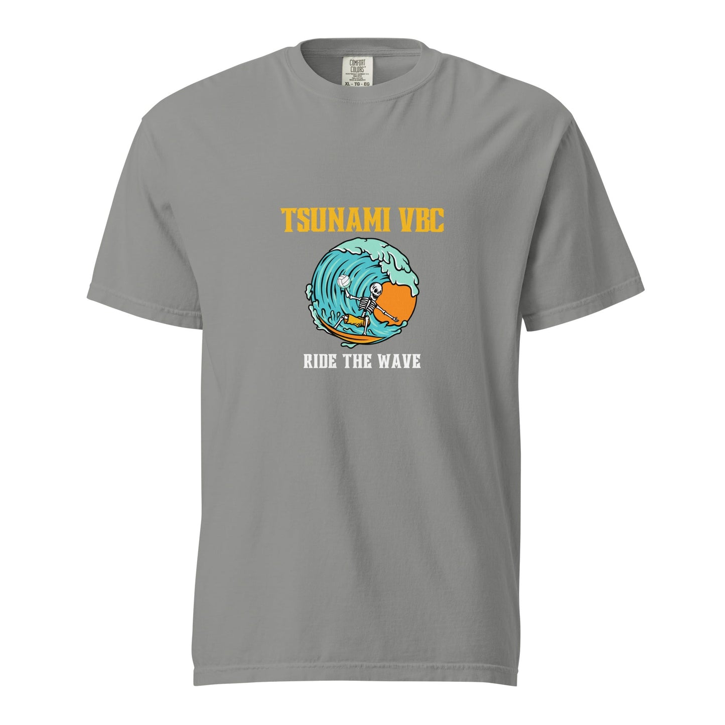 Signature | Comfort Colors T-Shirt | Tsunami Volleyball Club | Surf Wave VBC Logo