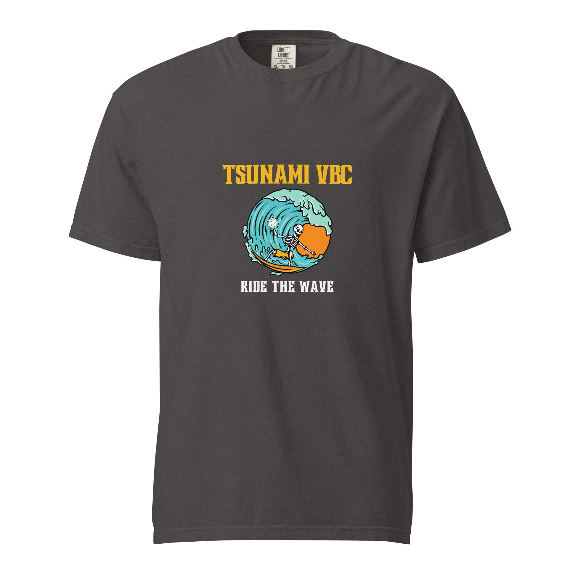 Signature | Comfort Colors T-Shirt | Tsunami Volleyball Club | Surf Wave VBC Logo