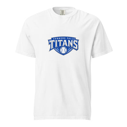Signature | Comfort Colors T-Shirt | Turners Falls Titans | Titan Crest Logo