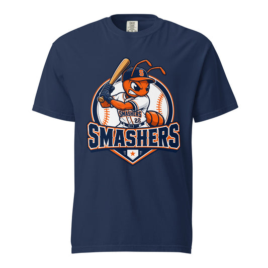 Signature | Comfort Colors T-Shirt | Tx Smashers | Emblem Logo