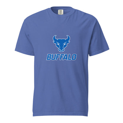 Signature | Comfort Colors T-Shirt | UB Womens Club Basketball | Vanguard Buffalo Crest Logo