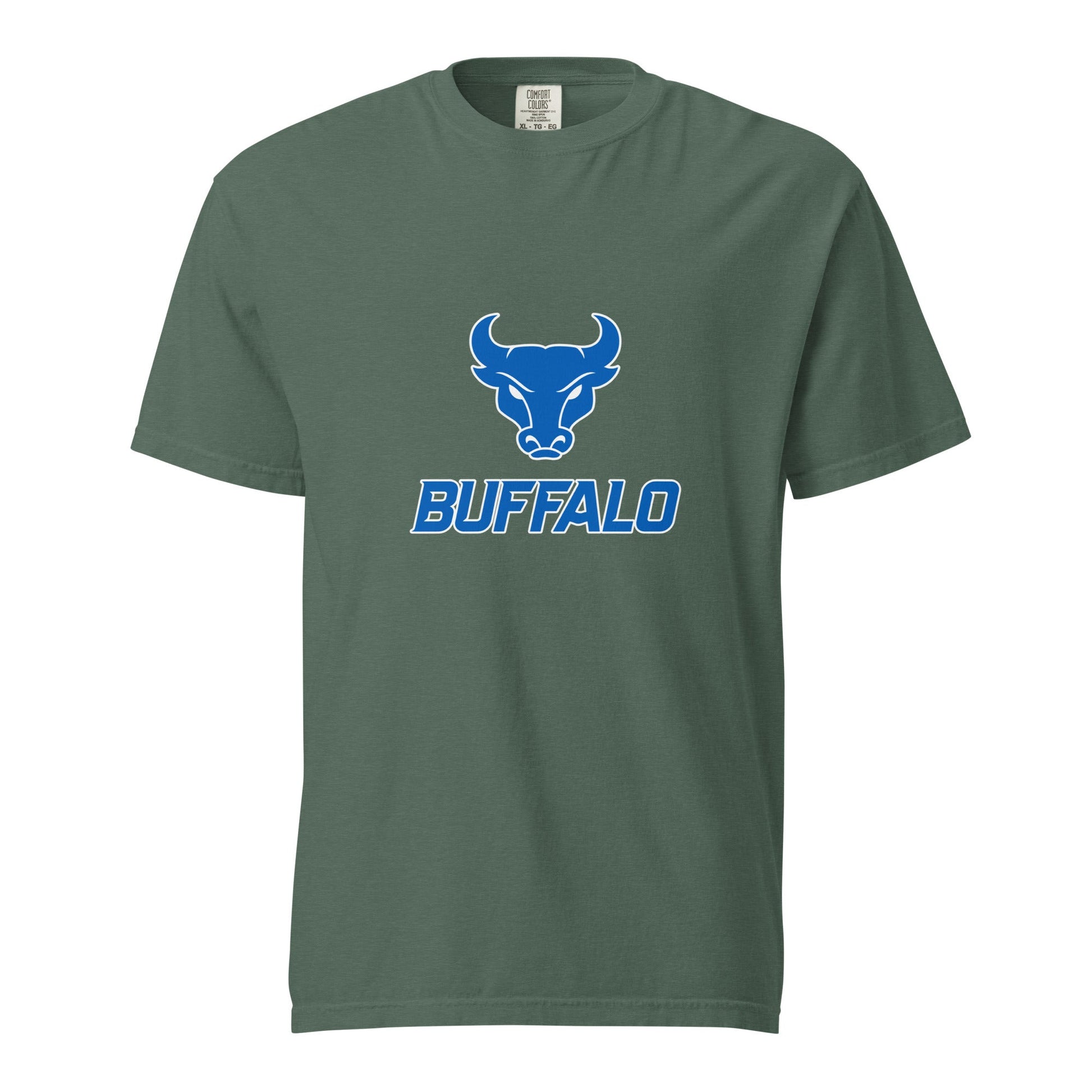 Signature | Comfort Colors T-Shirt | UB Womens Club Basketball | Vanguard Buffalo Crest Logo