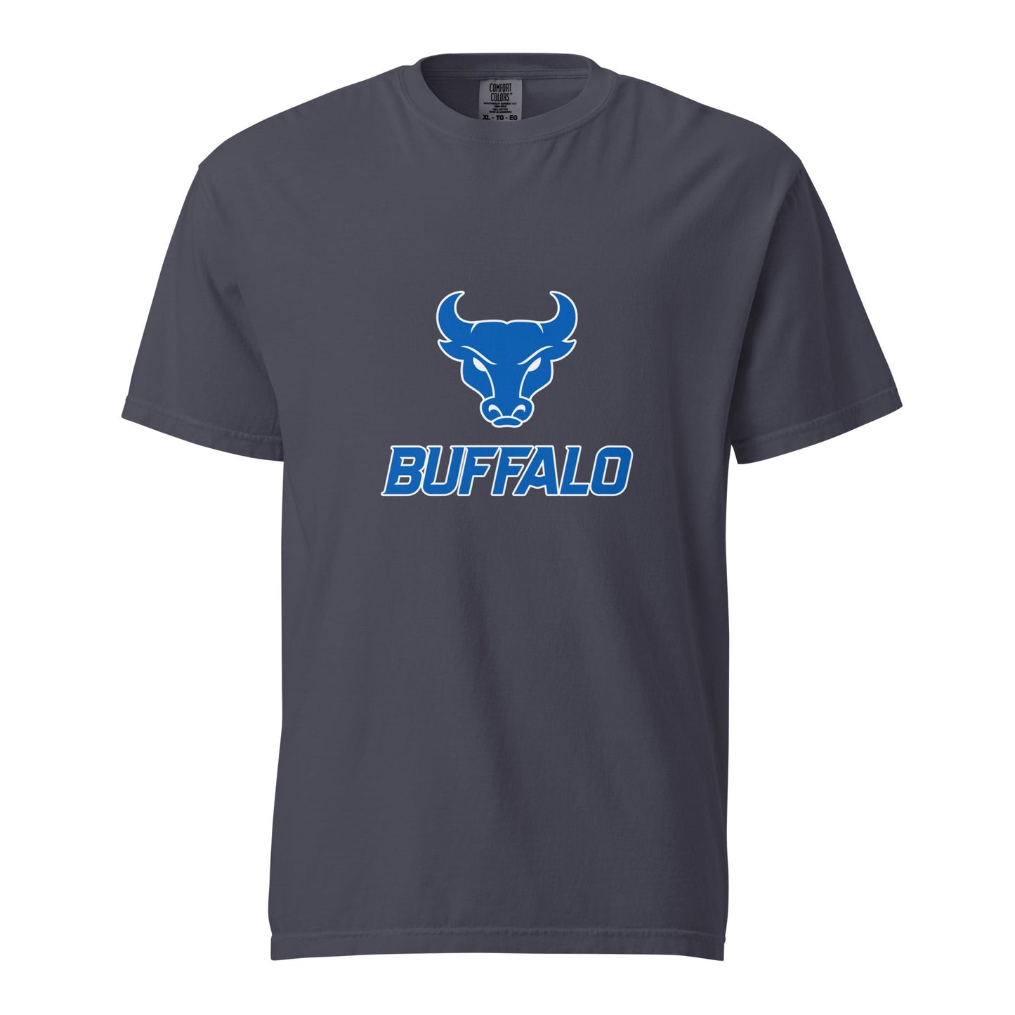 Signature | Comfort Colors T-Shirt | UB Womens Club Basketball | Vanguard Buffalo Crest Logo