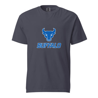 Signature | Comfort Colors T-Shirt | UB Womens Club Basketball | Vanguard Buffalo Crest Logo