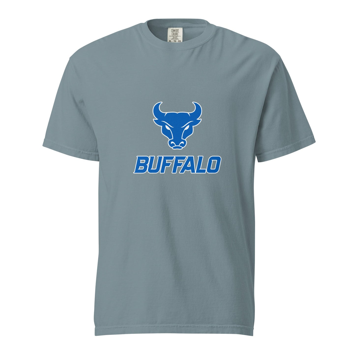 Signature | Comfort Colors T-Shirt | UB Womens Club Basketball | Vanguard Buffalo Crest Logo