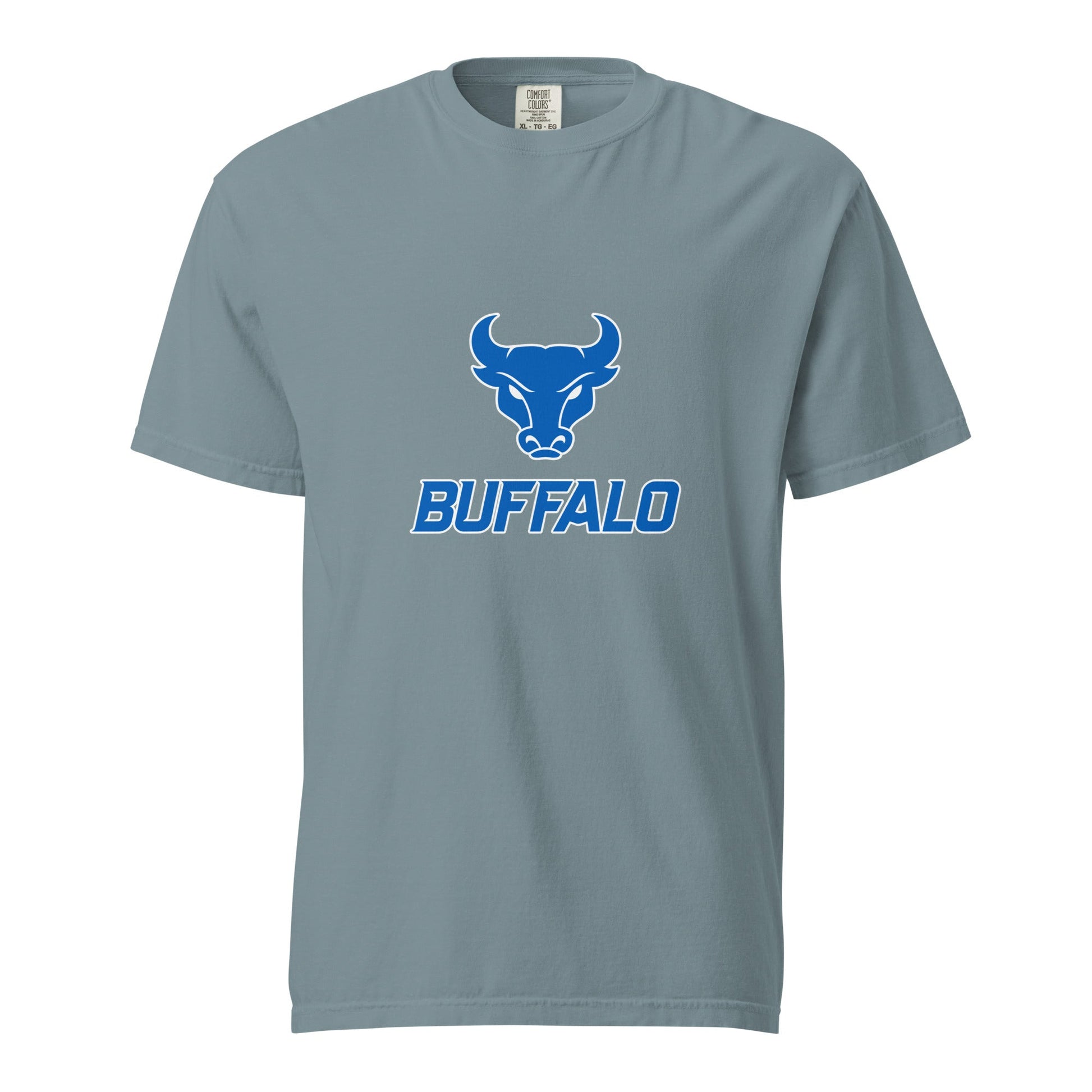 Signature | Comfort Colors T-Shirt | UB Womens Club Basketball | Vanguard Buffalo Crest Logo