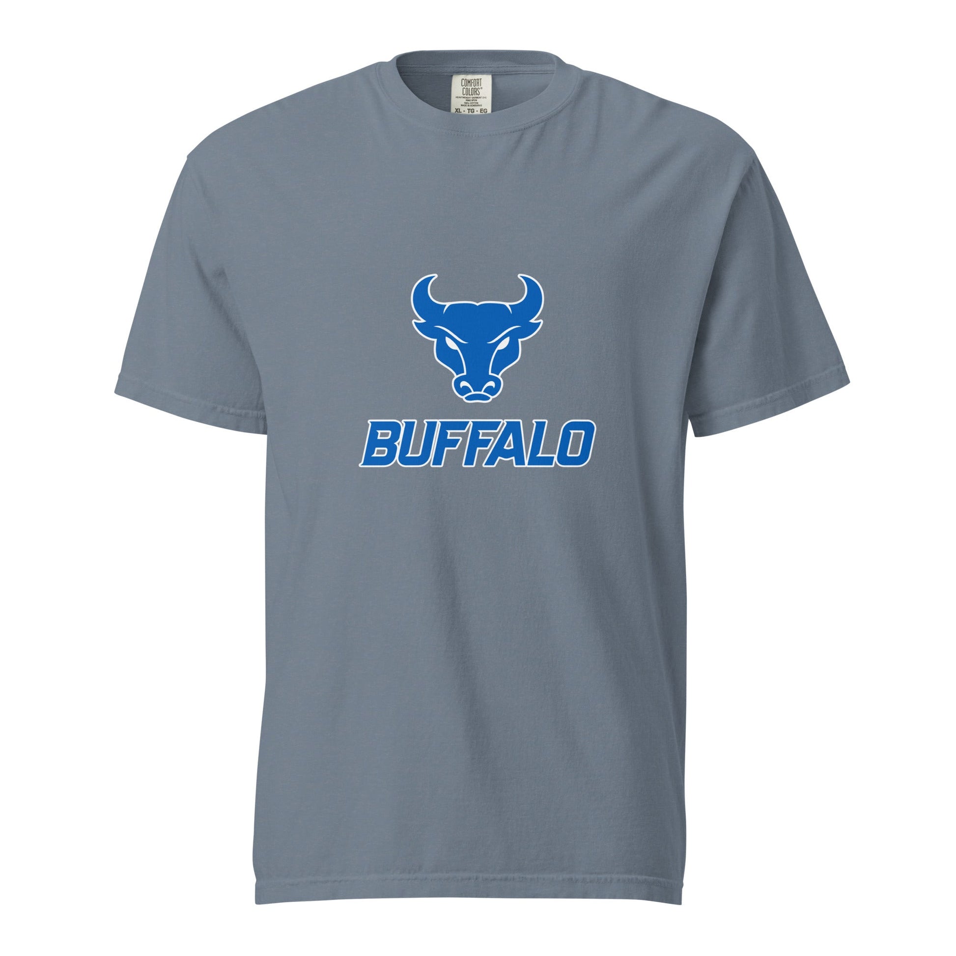 Signature | Comfort Colors T-Shirt | UB Womens Club Basketball | Vanguard Buffalo Crest Logo
