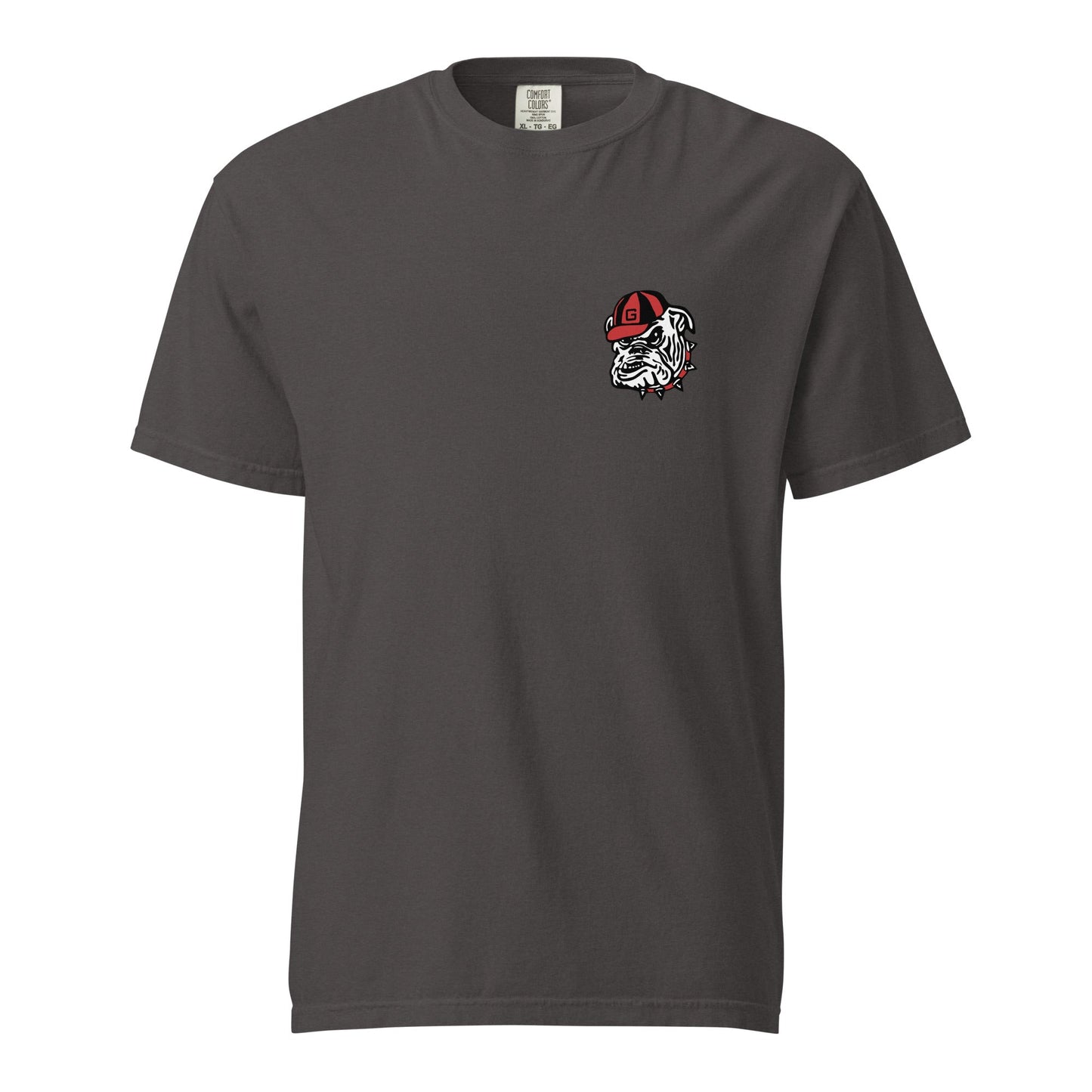 Signature | Comfort Colors T-Shirt | UGA Club Lacrosse | Mascot Logo