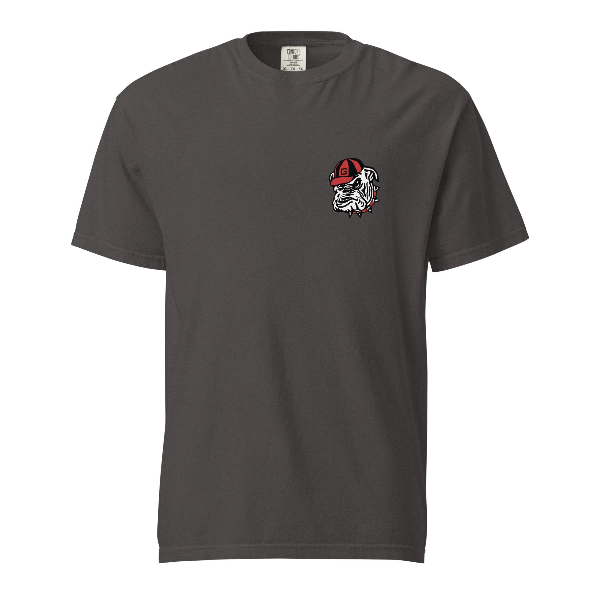 Signature | Comfort Colors T-Shirt | UGA Club Lacrosse | Mascot Logo