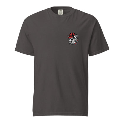 Signature | Comfort Colors T-Shirt | UGA Club Lacrosse | Mascot Logo