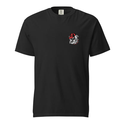 Signature | Comfort Colors T-Shirt | UGA Club Lacrosse | Mascot Logo