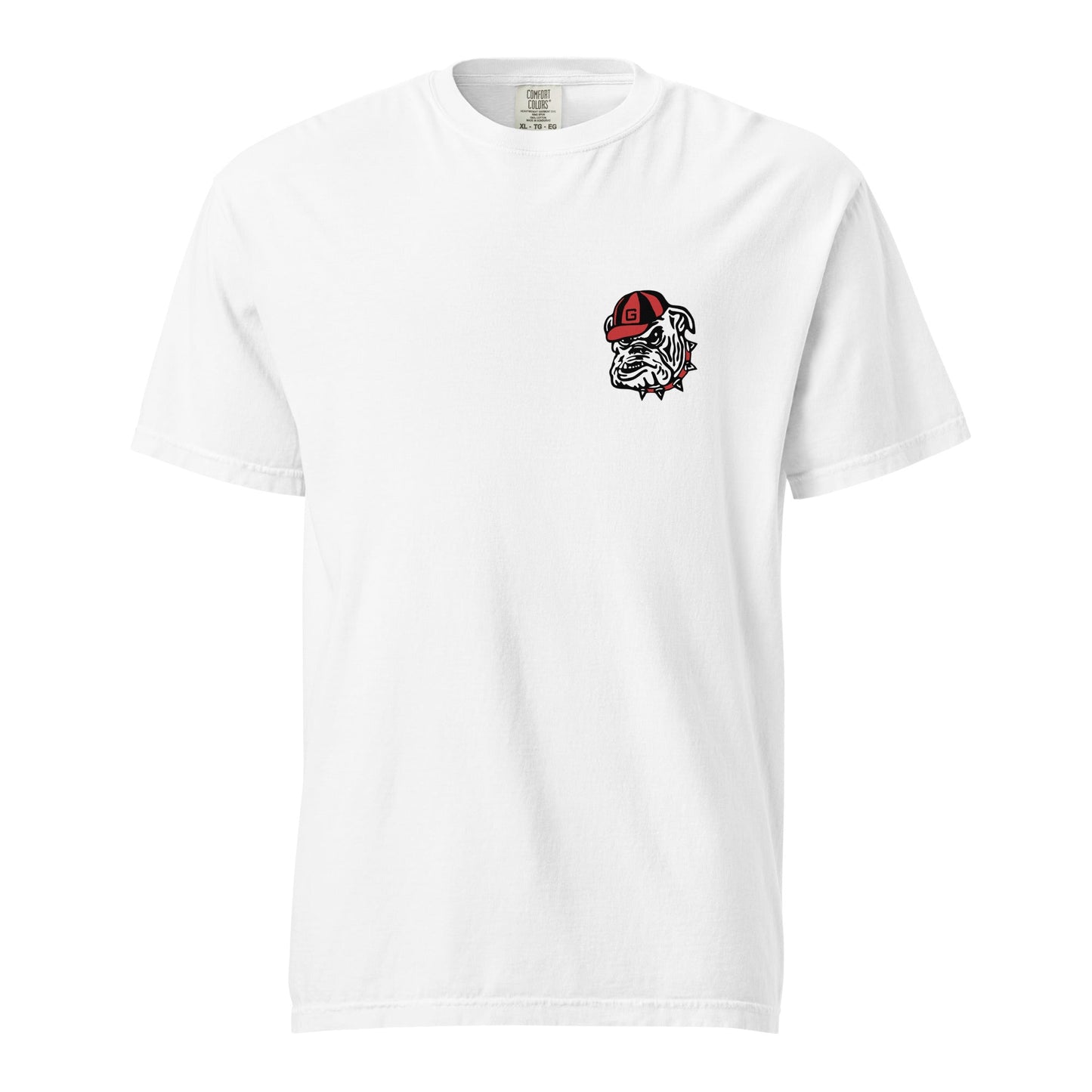 Signature | Comfort Colors T-Shirt | UGA Club Lacrosse | Mascot Logo