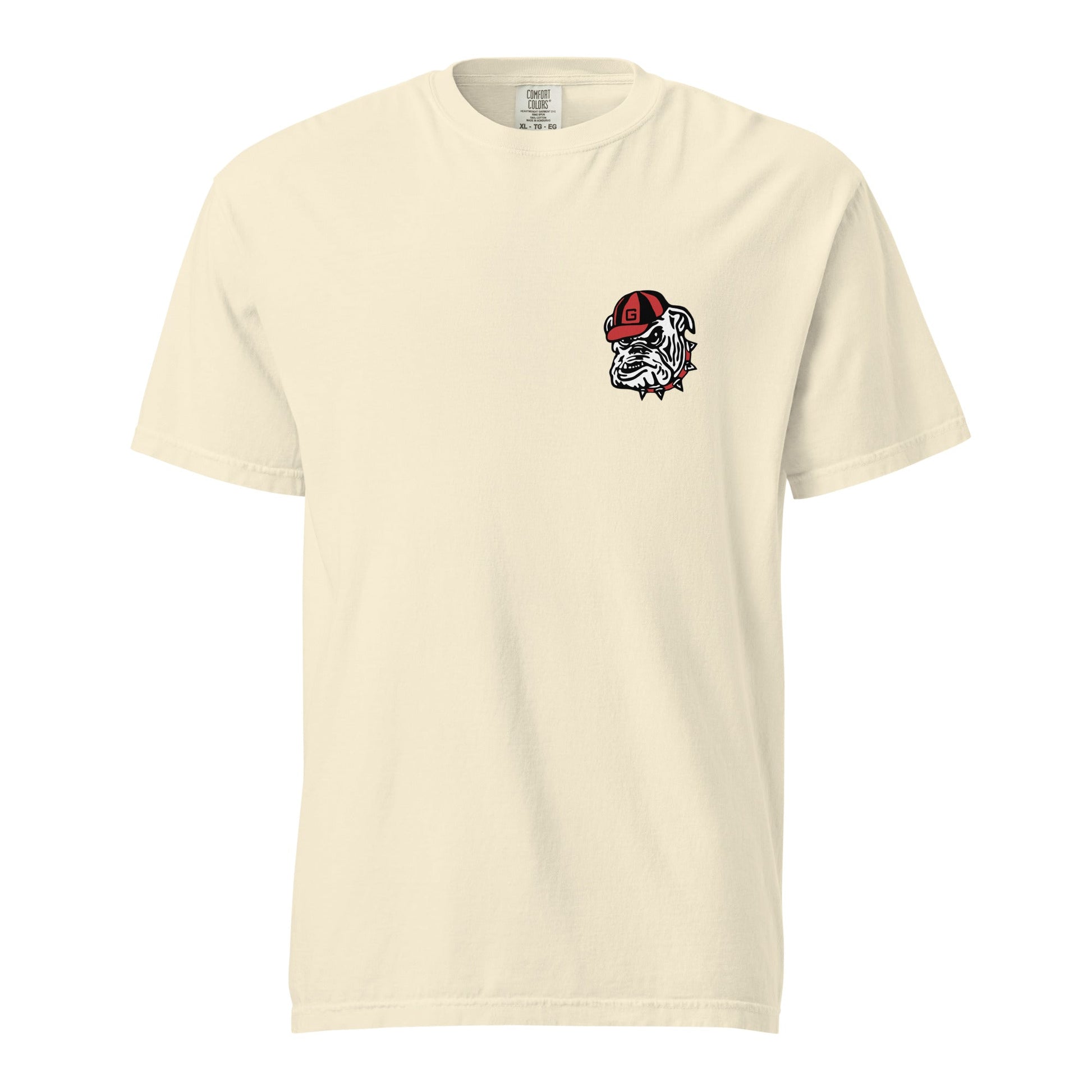 Signature | Comfort Colors T-Shirt | UGA Club Lacrosse | Mascot Logo