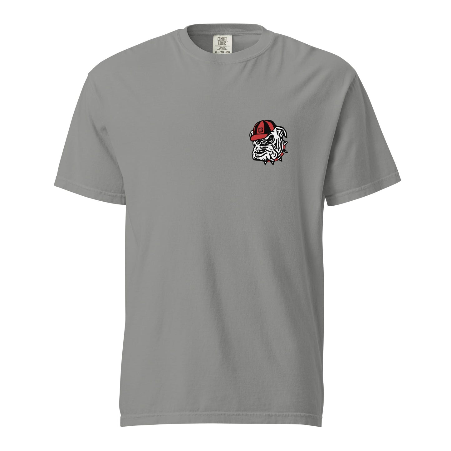 Signature | Comfort Colors T-Shirt | UGA Club Lacrosse | Mascot Logo