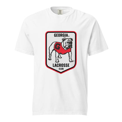 Signature | Comfort Colors T-Shirt | UGA Club Lacrosse | Shield Logo