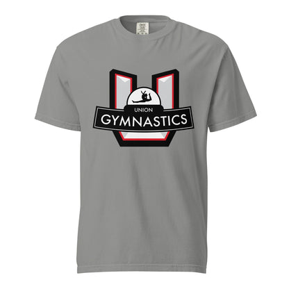 Signature | Comfort Colors T-Shirt | Union Gymnastics | Crest Logo