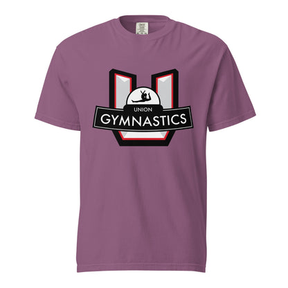 Signature | Comfort Colors T-Shirt | Union Gymnastics | Crest Logo