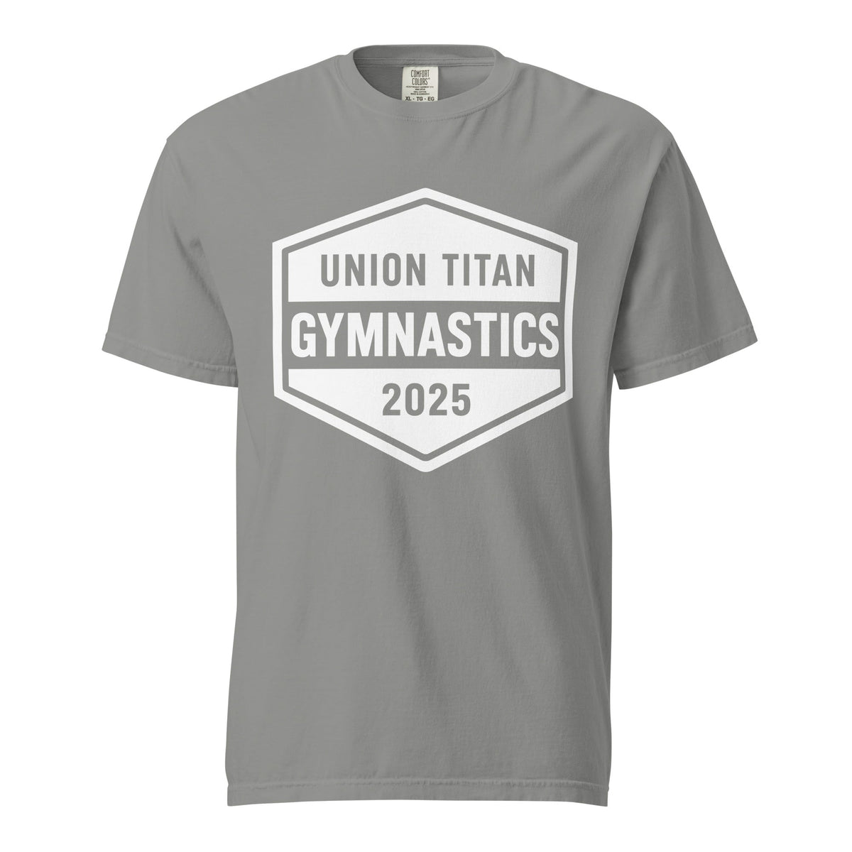 Signature | Comfort Colors T-Shirt | Union Gymnastics | Valor Logo