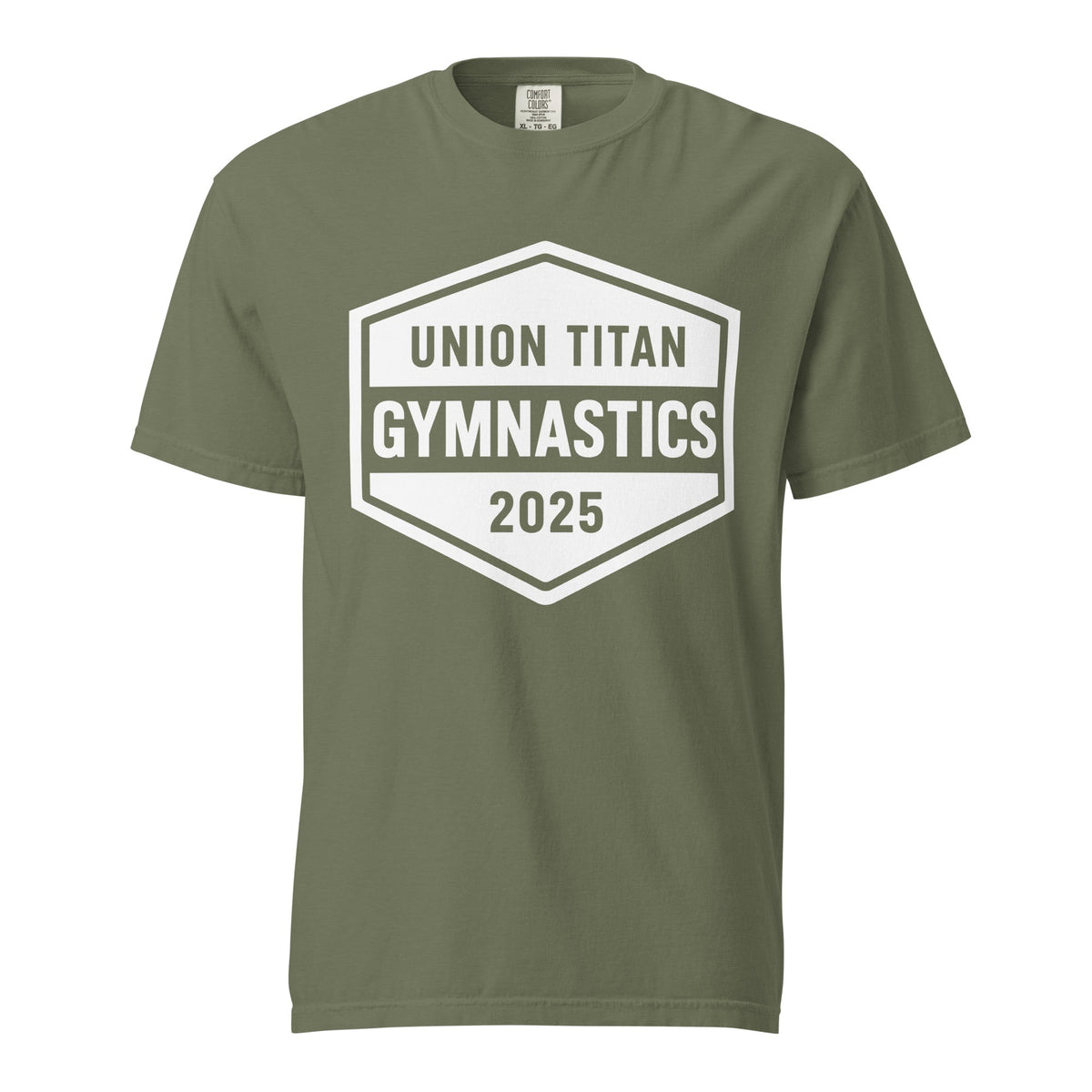 Signature | Comfort Colors T-Shirt | Union Gymnastics | Valor Logo