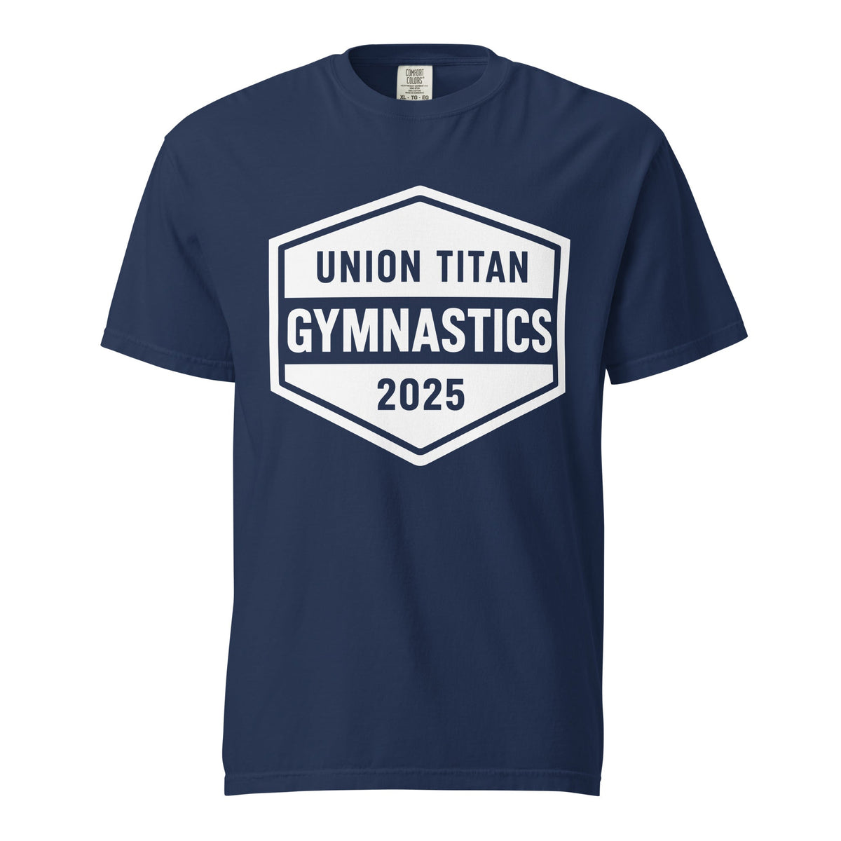 Signature | Comfort Colors T-Shirt | Union Gymnastics | Valor Logo