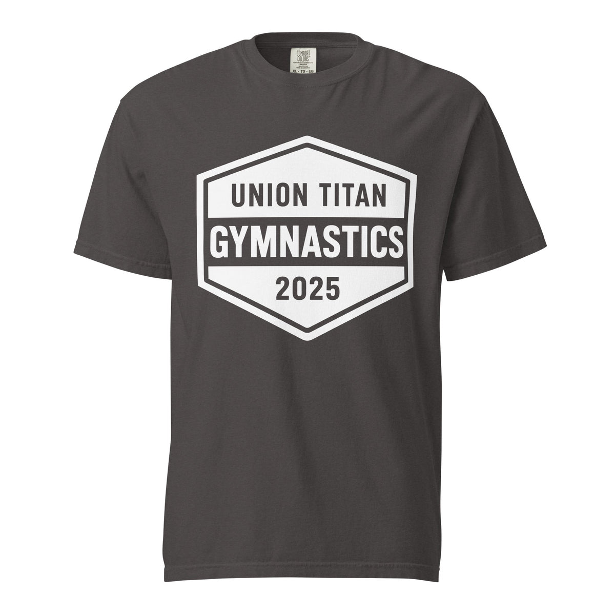Signature | Comfort Colors T-Shirt | Union Gymnastics | Valor Logo