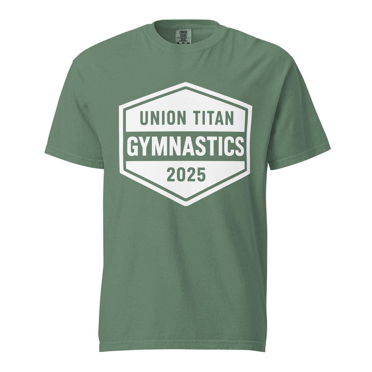 Signature | Comfort Colors T-Shirt | Union Gymnastics | Valor Logo