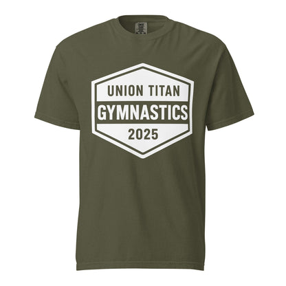 Signature | Comfort Colors T-Shirt | Union Gymnastics | Valor Logo