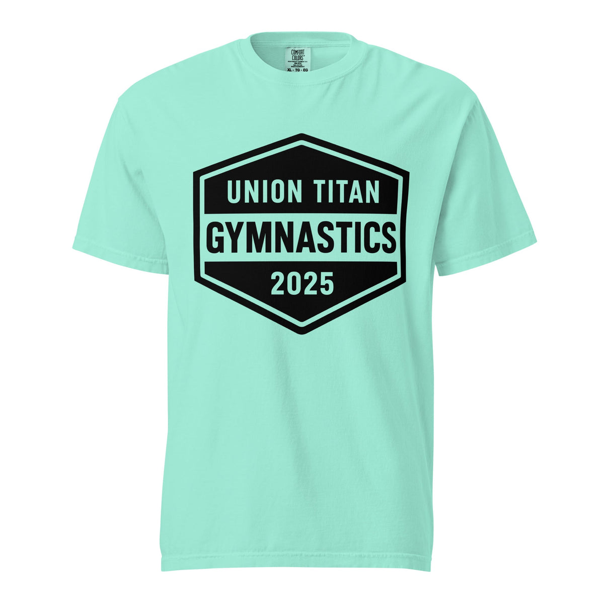 Signature | Comfort Colors T-Shirt | Union Gymnastics | Vanguard Logo