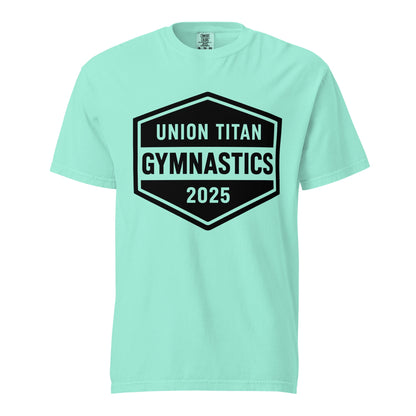 Signature | Comfort Colors T-Shirt | Union Gymnastics | Vanguard Logo