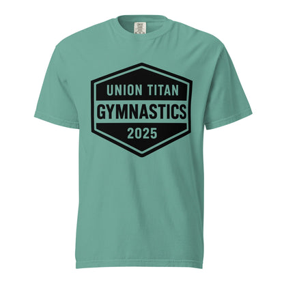 Signature | Comfort Colors T-Shirt | Union Gymnastics | Vanguard Logo