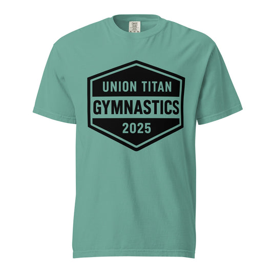 Signature | Comfort Colors T-Shirt | Union Gymnastics | Vanguard Logo