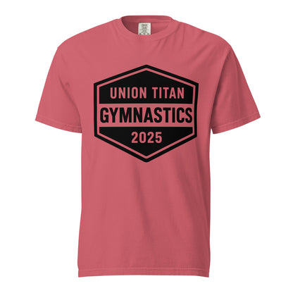 Signature | Comfort Colors T-Shirt | Union Gymnastics | Vanguard Logo