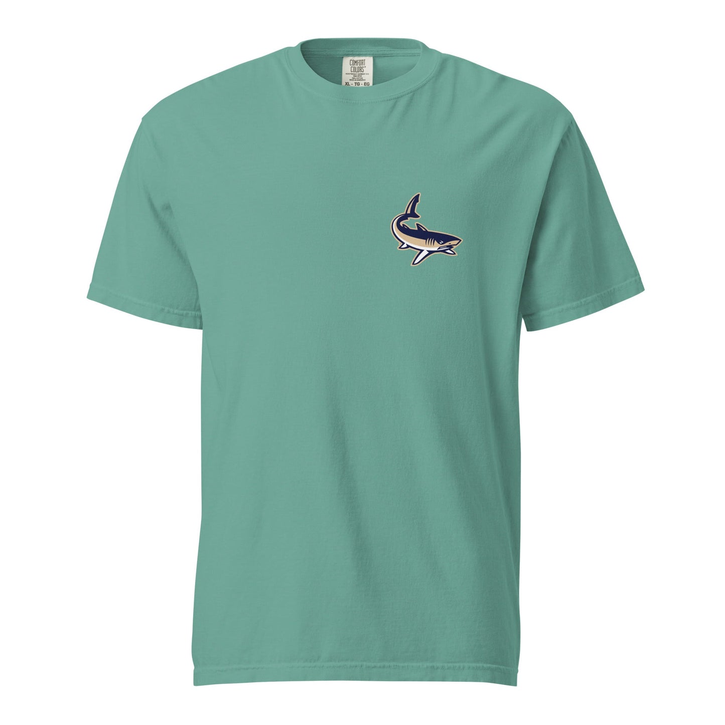 Signature | Comfort Colors T-Shirt | University South Carolina Beaufort Track & Field | Shark Logo